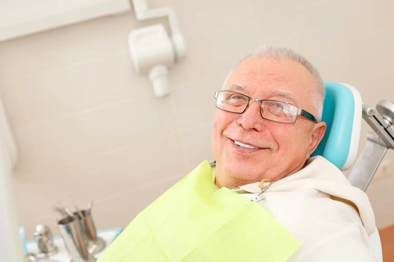 Oral cancer screening exam at Kayscreek Dental
